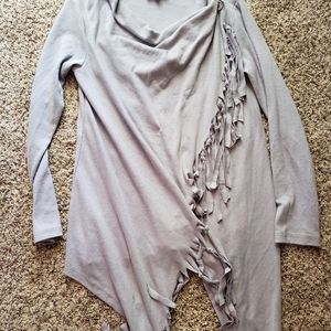 Fringe wrap top